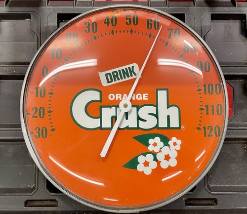 Orange crush soda advertising - soda,