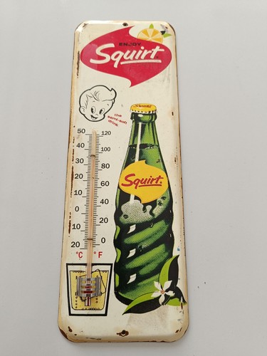 Vintage glass thermometer - glass,